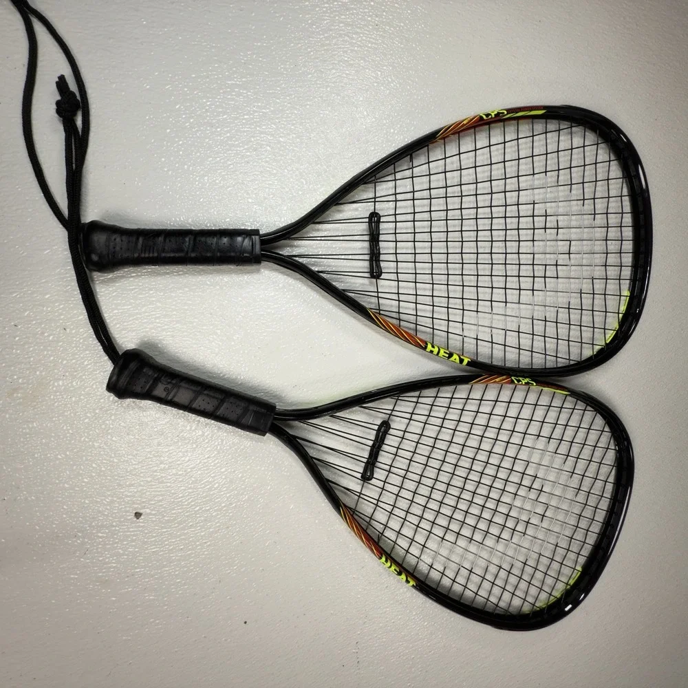 Heat Head CPS Racquet Ultimate Power Racquetball Crystal System Racket Set Of 2